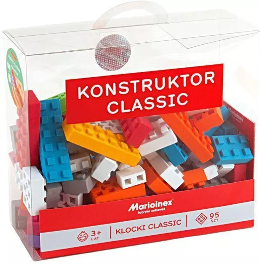 Τουβλάκι Marioinex Εκπαιδευτικά για 3+ Ετών 95τμχ