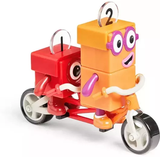 Εκπαιδευτικό Παιχνίδι Learning Resources Numberblocks Αριθμοκυβάκια Ένα & Δύο Περιπέτεια με το Ποδήλατο για 3+ Ετών