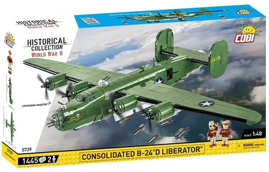 Τουβλάκι Cobi Consolidated B-24D Liberator για 7+ Ετών 1445τμχ