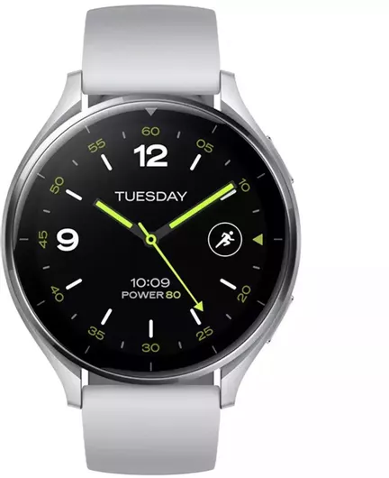 Xiaomi Watch 2 47mm Αδιάβροχο με Παλμογράφο Silver