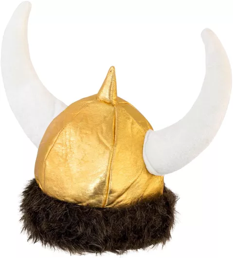 Αποκριάτικο Καπέλο Widmann Viking με Κέρατα Χρυσό