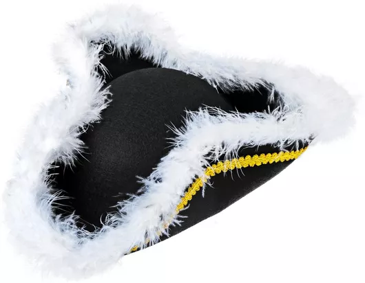 Αποκριάτικο Καπέλο Widmann Βενετσιάνικο Εποχής Μαύρο