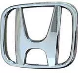 Αυτοκόλλητο Σήμα Honda Πλαστικό PVC Χρωμίου