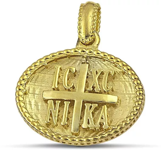 Γυναικείο Charm CT0203.028 Κωνσταντινάτο από Χρυσό 14Κ