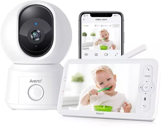 Arenti Ainanny B2 Ενδοεπικοινωνία Μωρού με Αμφίδρομη Επικοινωνία & Νανουρίσματα