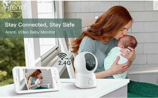 Arenti Ainanny B2 Ενδοεπικοινωνία Μωρού με Αμφίδρομη Επικοινωνία & Νανουρίσματα