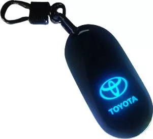 Μπρελόκ Αναπτήρας με USB Επαναφορτιζόμενος & Φωτιζόμενο Λογότυπο Toyota