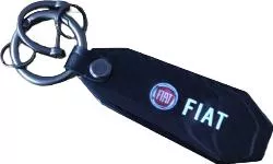 Μπρελόκ Κλειδιών Fiat Look Carbon Μαύρο