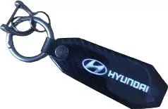 Μπρελόκ Κλειδιών Hyundai Look Carbon Μαύρο