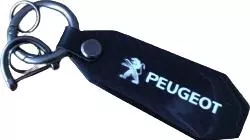 Μπρελόκ Κλειδιών Peugeot Look Carbon Μαύρο