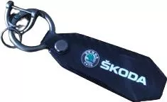 Μπρελόκ Κλειδιών Skoda Look Carbon Μαύρο