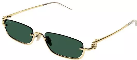Γυαλί Ηλίου Gucci με Πράσινο Μεταλλικό Σκελετό & Πράσινο Φακό GG1278S 002