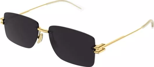 Γυαλί Ηλίου Bottega Veneta Unisex σε Χρυσό χρώμα BV1126S 002