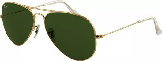 Γυαλί Ηλίου Ray Ban Aviator με Χρυσό Μεταλλικό Σκελετό & Πράσινο Φακό RB3025 L0205