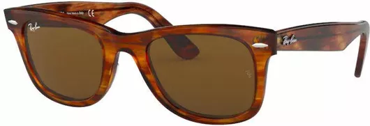 Γυαλί Ηλίου Ray Ban Wayfarer με Καφέ Ταρταρούγα Κοκκάλινο Σκελετό & Καφέ Φακό RB2140 954