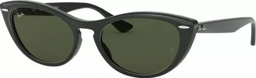 Γυαλί Ηλίου Ray Ban Nina Γυναικεία με Μαύρο Κοκκάλινο Σκελετό & Πράσινο Φακό RB4314N 601/31