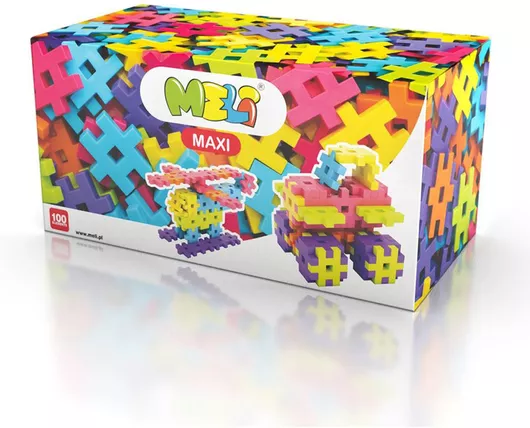 Τουβλάκι Εκπαιδευτικά Maxi για 1+ Ετών 100τμχ