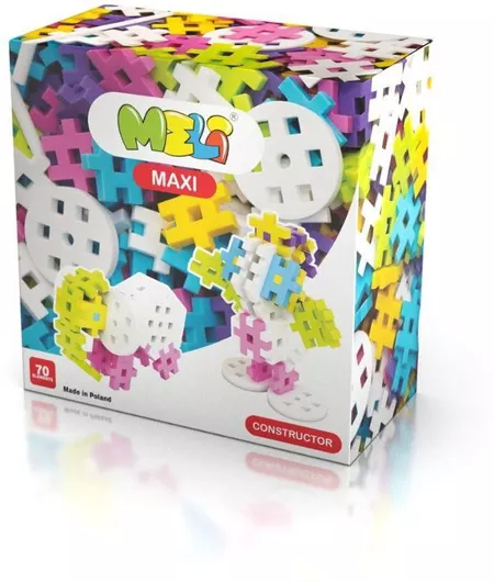 Τουβλάκι Meli Εκπαιδευτικά για 1+ Ετών 70τμχ