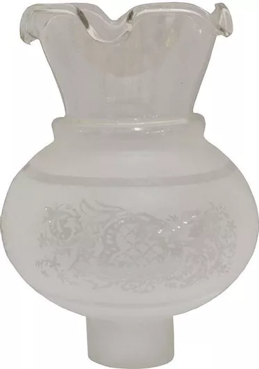 Γυαλί ανταλλακτικό επιτραπέζιας λάμπας 20εκ Karvounis 80-13