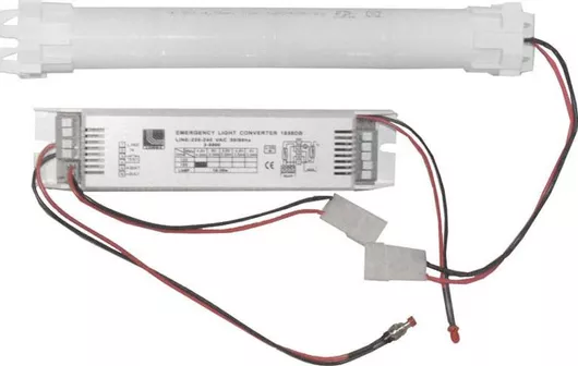 Adeleq Σύστημα Μετατροπής Τ5,Τ8 & PLC Σε Φωτιστικό Ασφαλείας σε Λευκό Χρώμα 3-5000