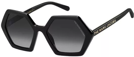 Γυαλί Ηλίου Marc Jacobs Γυναικεία με Μαύρο Κοκκάλινο Σκελετό & Μαύρο Ντεγκραντέ Φακό MJ 521/S 807/9O