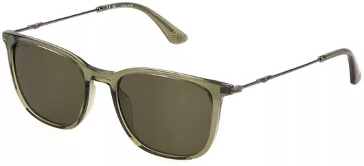 Γυαλί Ηλίου Police Ανδρικά με Πράσινο Σκελετό & Πράσινο Polarized Φακό spll77 g61p