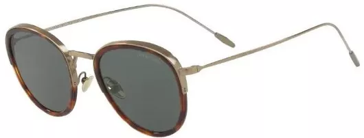 Γυαλί Ηλίου Giorgio Armani με Καφέ Ταρταρούγα Σκελετό & Πράσινο Φακό AR6068 3198/71
