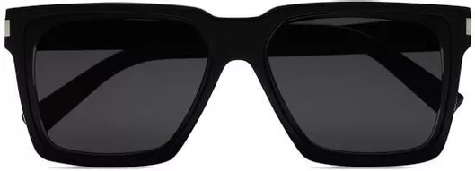 Γυαλί Ηλίου Ysl με Μαύρο Κοκκάλινο Σκελετό & Μαύρο Φακό SL 659 001