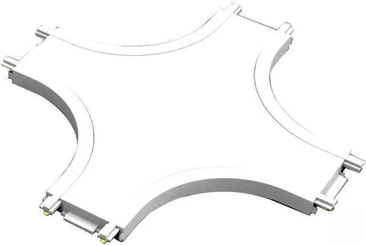 Adeleq Ράγα Στερέωσης για Φωτιστικά Λευκή 22-120