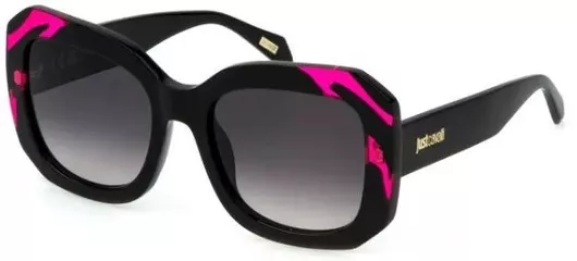 Γυαλί Ηλίου Just Cavalli Γυναικεία με Μαύρο Κοκκάλινο Σκελετό & Μαύρο Ντεγκραντέ Φακό JC085 09P2