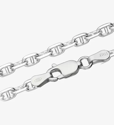 Unisex Αλυσίδα Λαιμού Voila 53788 από Ασήμι 925 2mm
