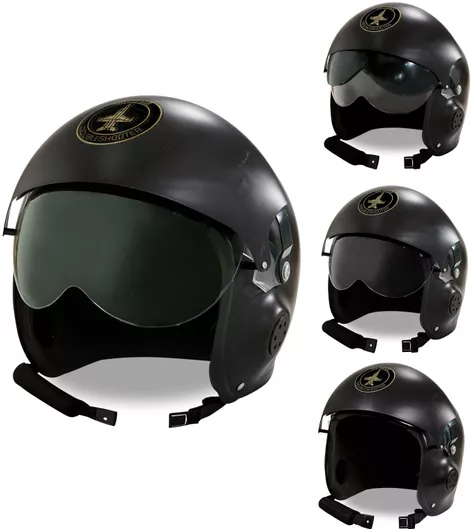 Αποκριάτικο Καπέλο Widmann Κράνος Top Gun Μαύρο