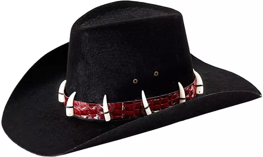 Αποκριάτικο Καπέλο Widmann Κροκοδειλάκιας Μαύρο