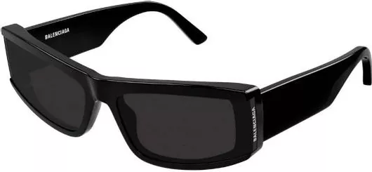 Γυαλιά Ηλίου Balenciaga BB0301S 001 με Κοκκάλινο Σκελετό Μαύρο