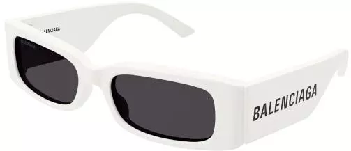 Γυναικεία Γυαλιά Ηλίου Balenciaga BB0260S 003 με Κοκκάλινο Σκελετό Λευκό