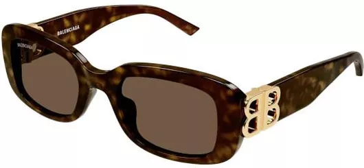 Γυναικεία Γυαλιά Ηλίου Balenciaga BB0310SK 002 με Κοκκάλινο Σκελετό Καφέ