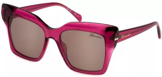 Γυναικεία Γυαλιά Ηλίου Blumarine SBM832S 01BV με Κοκκάλινο Σκελετό Ροζ