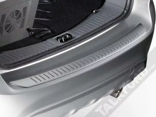 Προστατευτικό Διακοσμητικό Πίσω Προφυλακτήρα Ασημί Universal