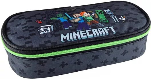 Κασετίνα Graffiti Τετράγωνη Green Minecraft Πολύχρωμο