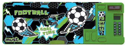 Κασετίνα Retro Football 242644 Πολύχρωμο