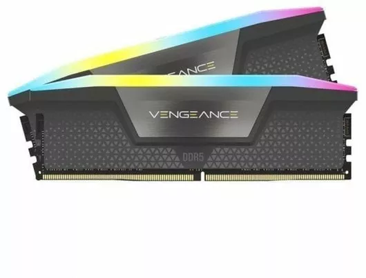Μνήμη RAM Corsair Vengeance RGB 32GB DDR5 2x16GB 6000MHz για Desktop