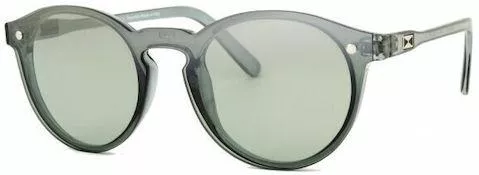 Unisex Γυαλιά Ηλίου Snob Milano Ντεγκραντέ Στρογγυλά 48mm με Γκρι Φακό & Πράσινο Σκελετό