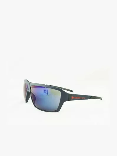 Ανδρικά Γυαλιά Ηλίου Red Bull Ορθογώνια 67mm με Γκρι Φακό & Μπλε Σκελετό