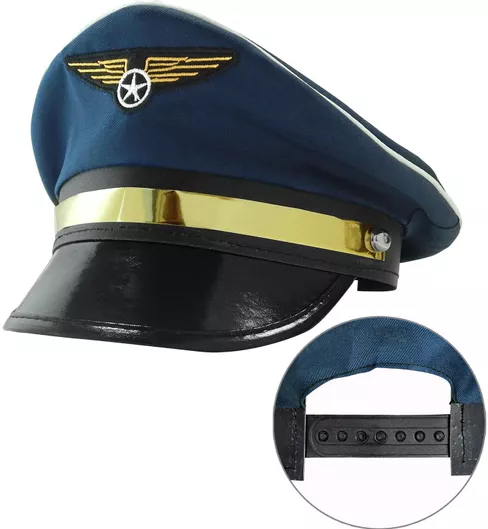 Αποκριάτικο Καπέλο Widmann Πιλότου Μπλε
