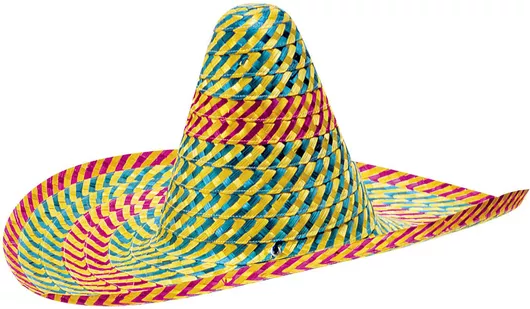 Αποκριάτικο Καπέλο Widmann Σομπρέρο Πολύχρωμο