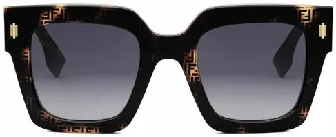 Γυαλιά Ηλίου Fendi με Κοκκάλινο Σκελετό Πολύχρωμο