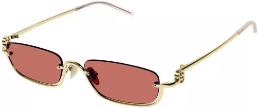 Γυαλιά Ηλίου Gucci με Μεταλλικός Σκελετό Χρυσό