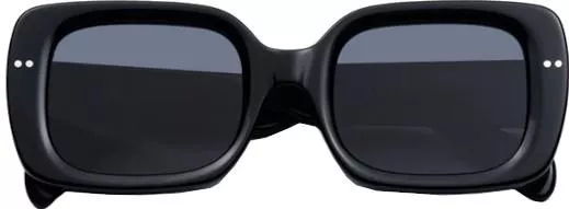 Γυναικεία Γυαλιά Ηλίου DE-Sunglasses με Κοκκάλινο Σκελετό Μαύρο