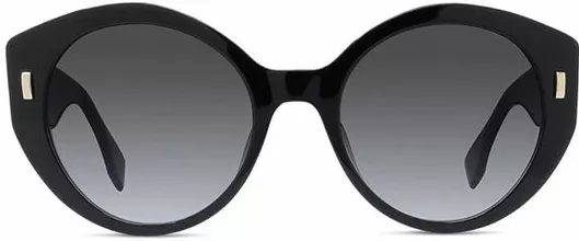 Γυναικεία Γυαλιά Ηλίου Fendi με Κοκκάλινο Σκελετό Μαύρο