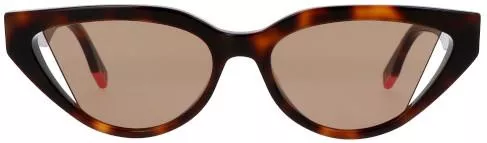 Γυναικεία Γυαλιά Ηλίου Fendi με Κοκκάλινο Σκελετό Πολύχρωμο